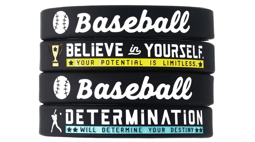 Baseball Wristbands Best Gifts for Baseball Teams