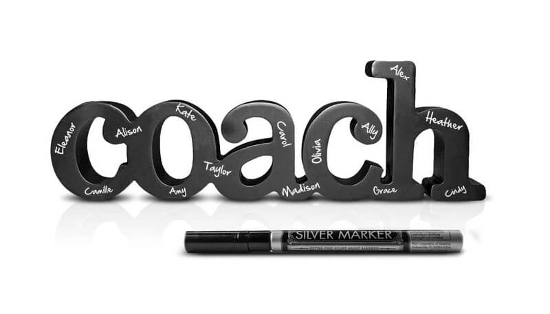 Coach Word Gift for Baseball Related Event