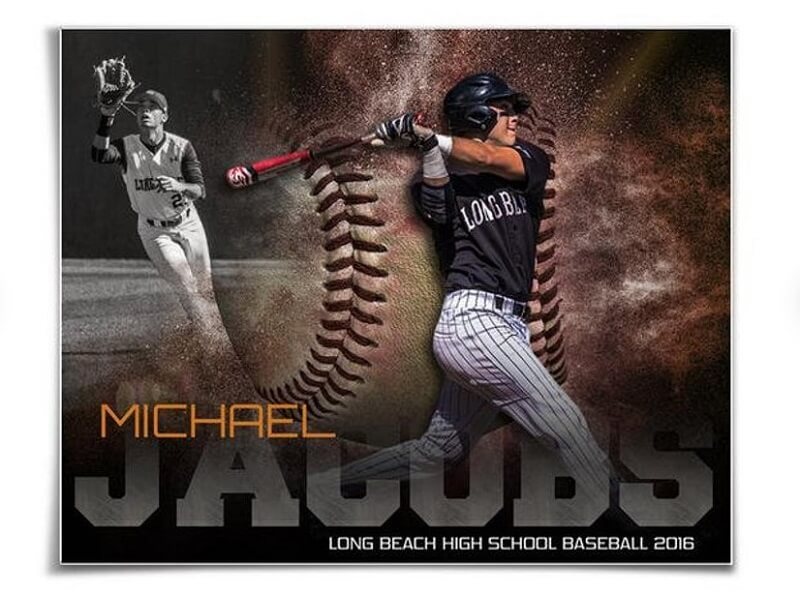 Best Custom Baseball Gift Ideas Photoshop Template