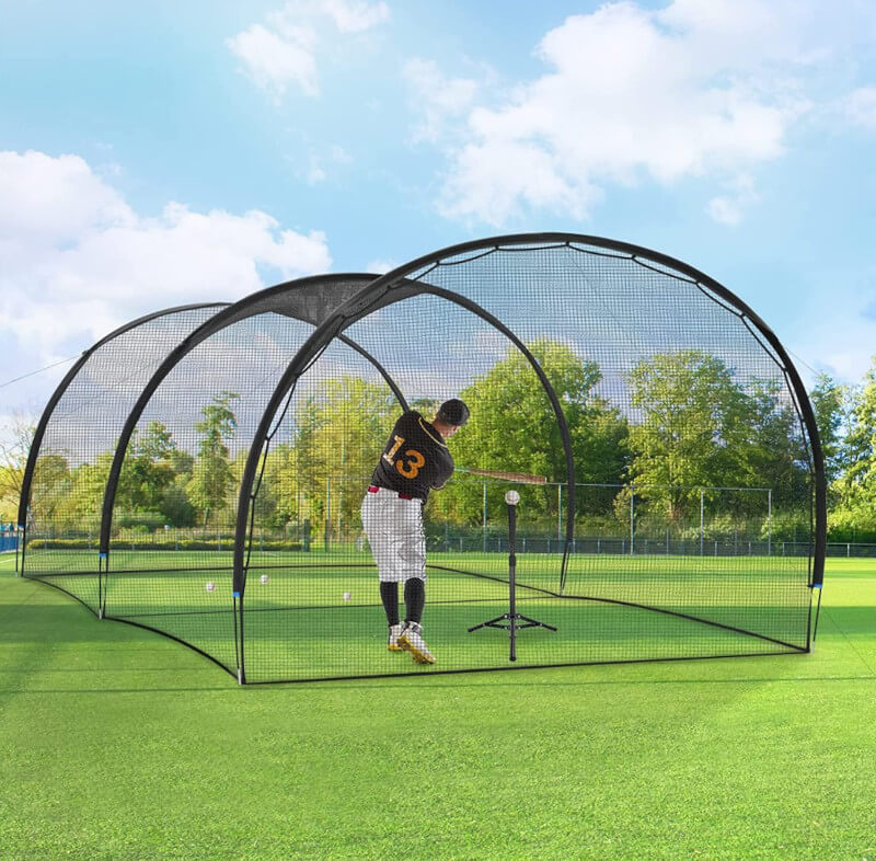 Large Batting Cage Net for Pitching and Hitting Training